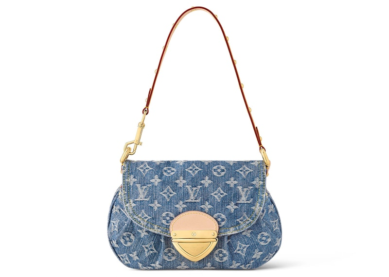 Louis Vuitton Sunset Bag Monogram Denim Blue