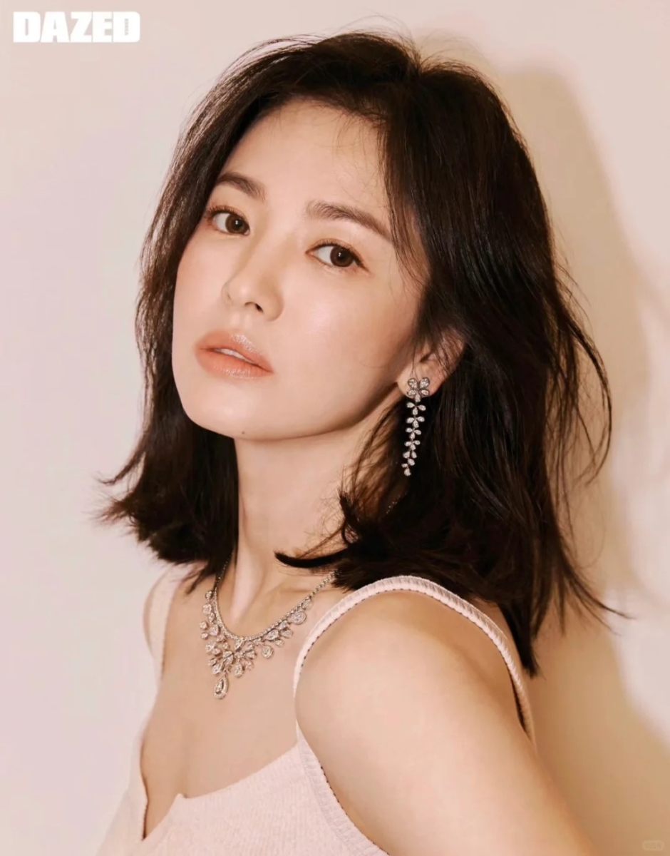 低层次蓬松锁骨发 | 宋慧乔同款