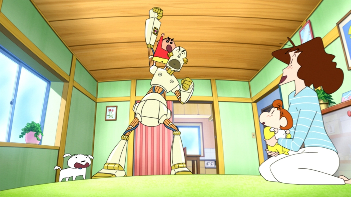 第34位：《蜡笔小新：大对决！机器人爸爸的反击》(Crayon Shin-chan: Serious Battle! Robot Dad Strikes Back )