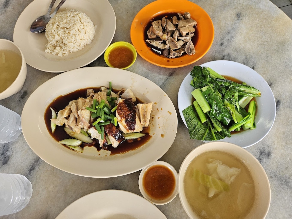 伍秀泽海南鸡饭