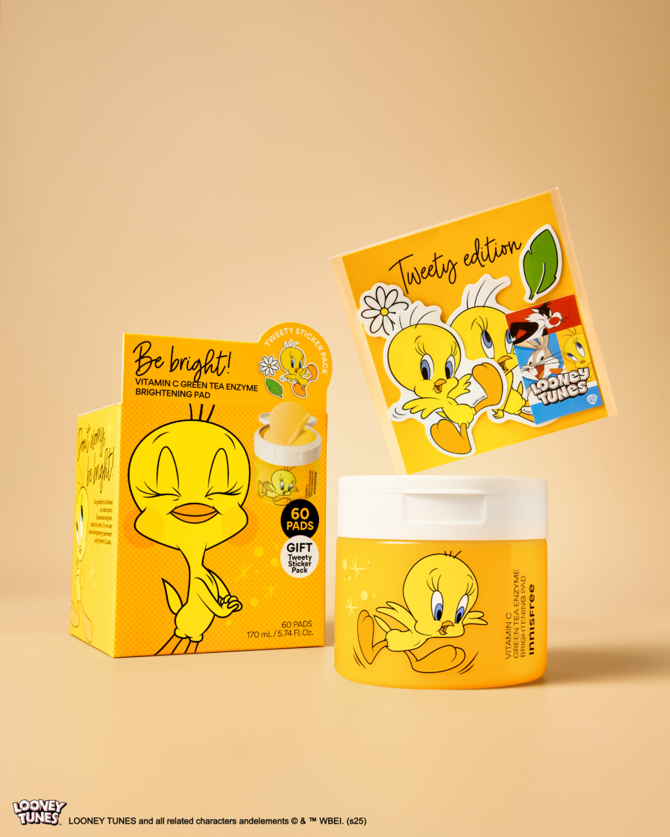 Tweety 限定套组2: 维C绿茶酵素焕亮棉片礼盒