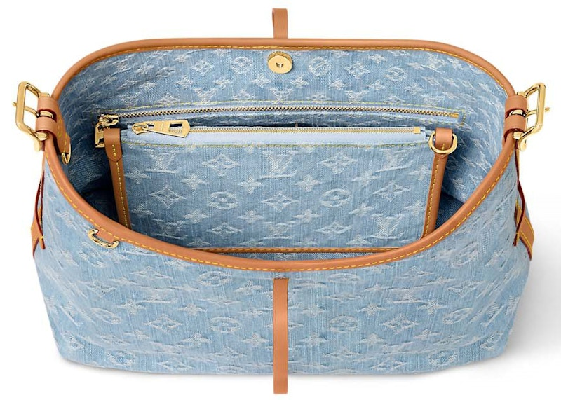 Louis Vuitton CarryAll PM Sky Blue Denim
