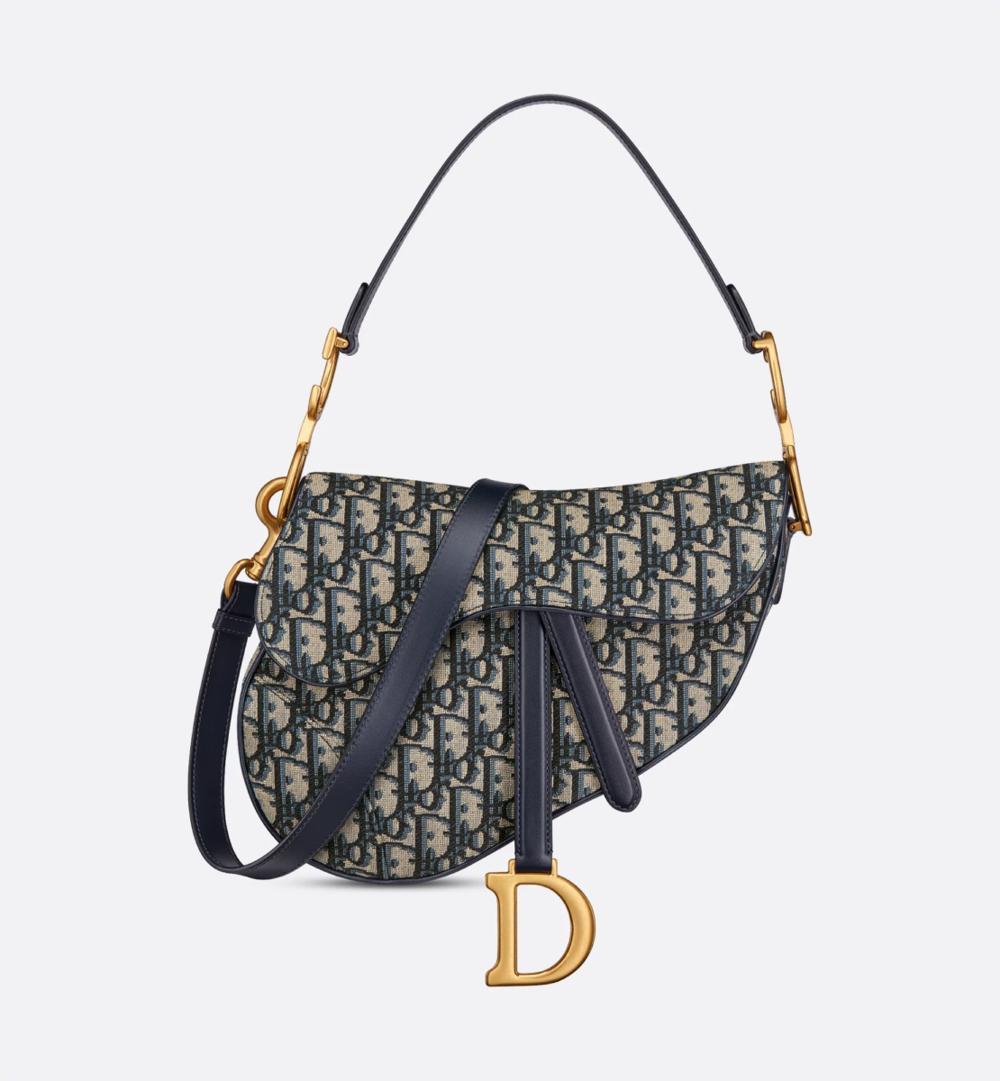 Dior Oblique Saddle Bag 牛仔蓝