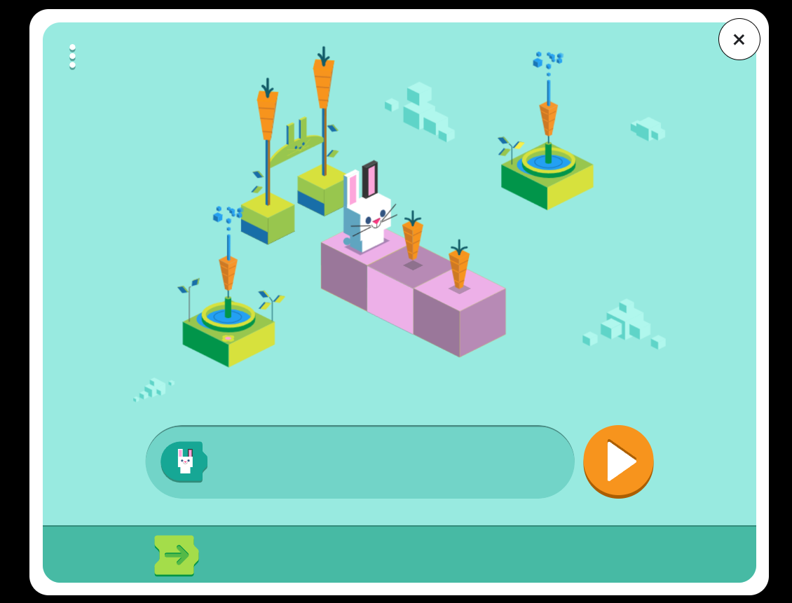 Coding for Carrots(儿童编程小游戏)