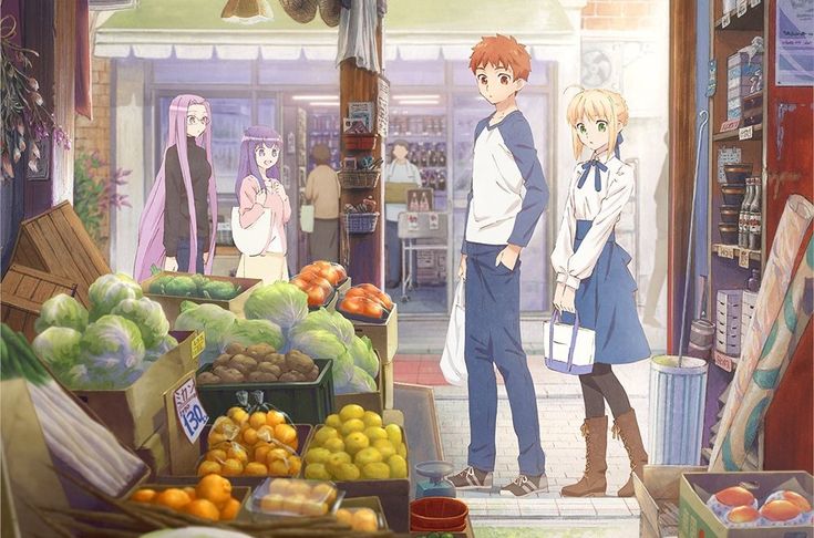 1. 《卫宫家今天的饭》(Emiya-san Chi no Kyou no Gohan)