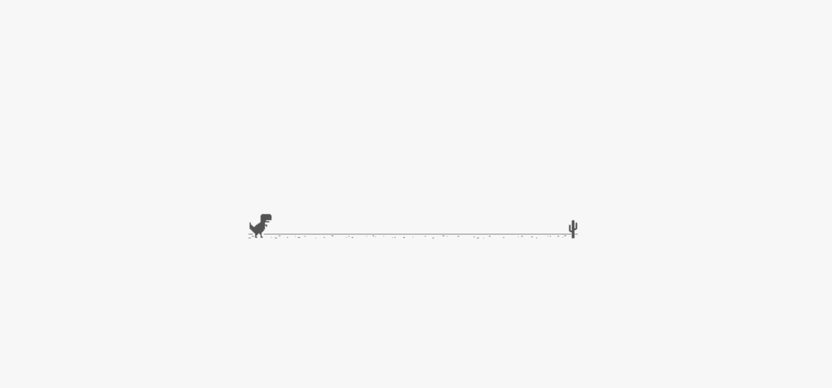 恐龙跑酷(Chrome Dino Game)