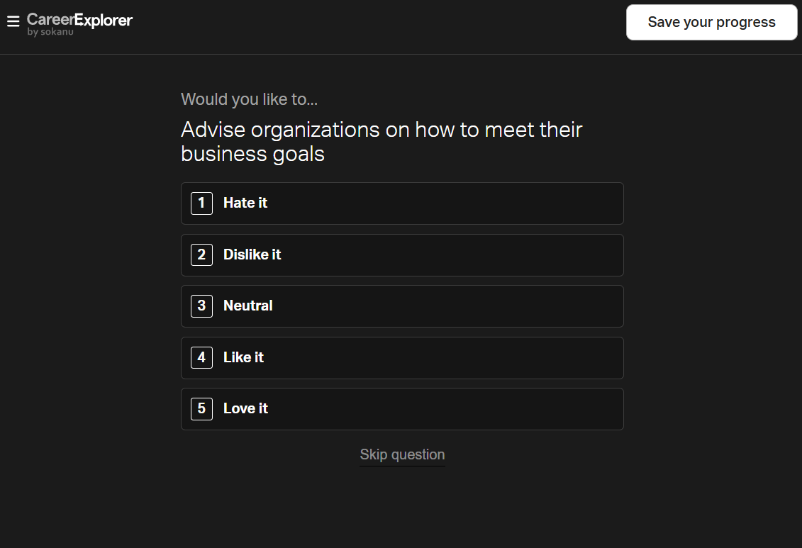 CareerExplorer by Sokanu
