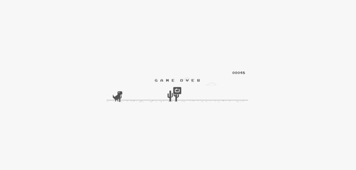 恐龙跑酷(Chrome Dino Game)