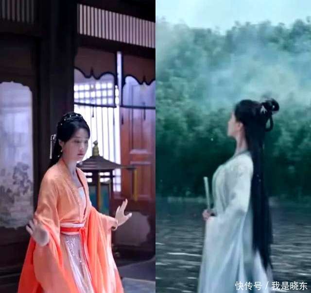 刘诗诗、卢昱晓一个用力过猛，一个过度松弛