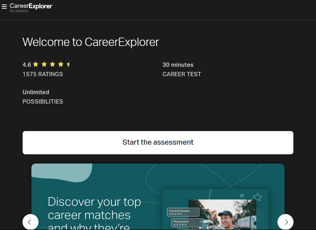 CareerExplorer by Sokanu