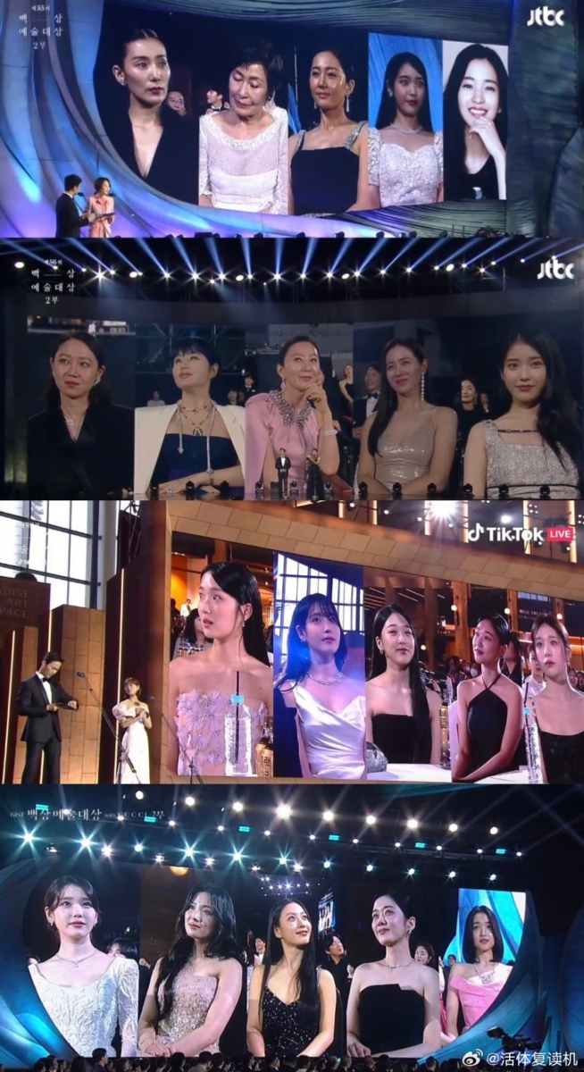 这并非IU首次向百想视后宝座发起冲击