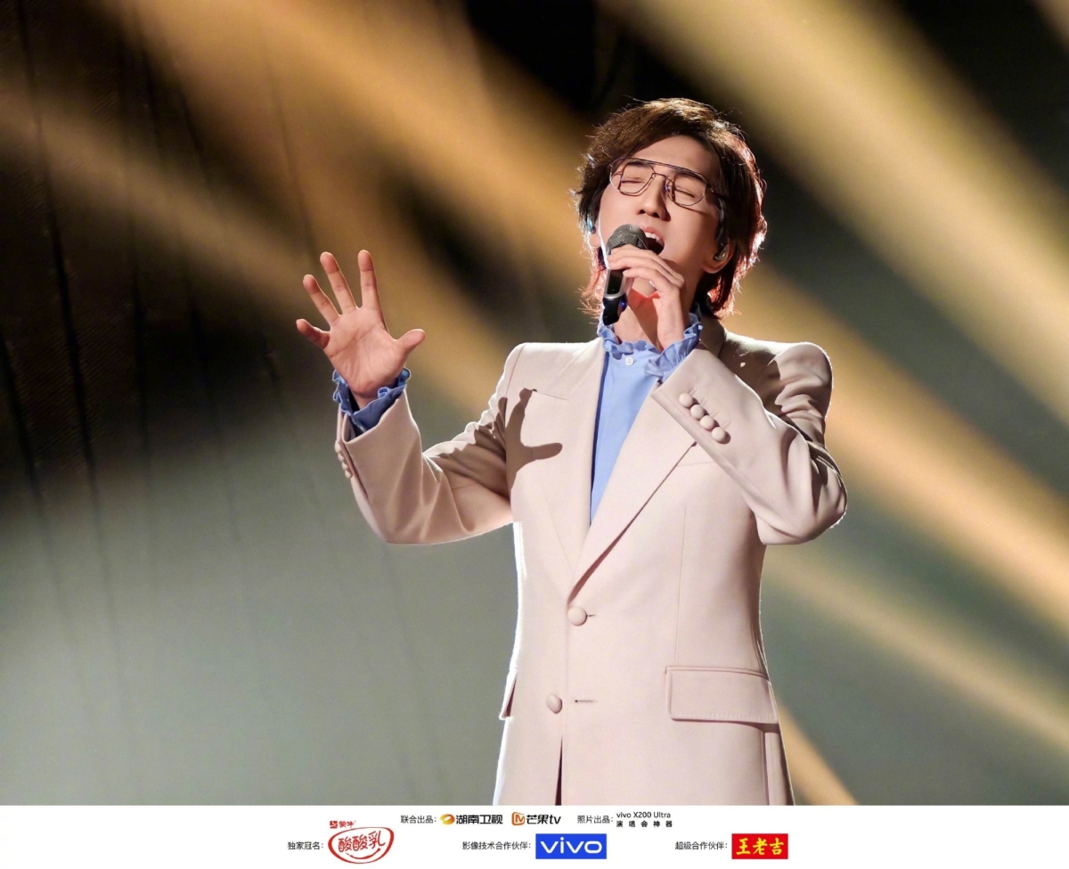 林志炫为了“直播”重回《歌手》的比赛