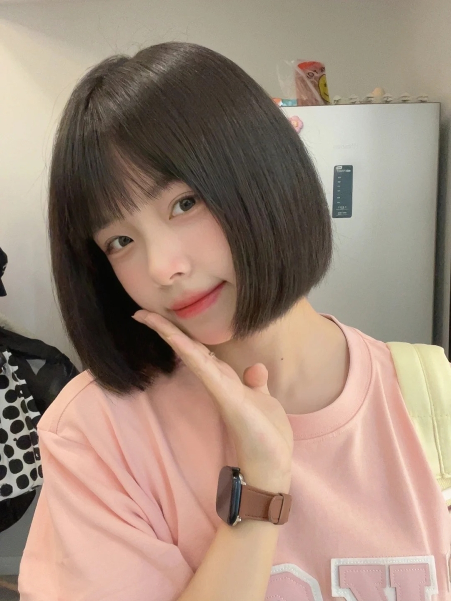 经典齐耳内扣波波头