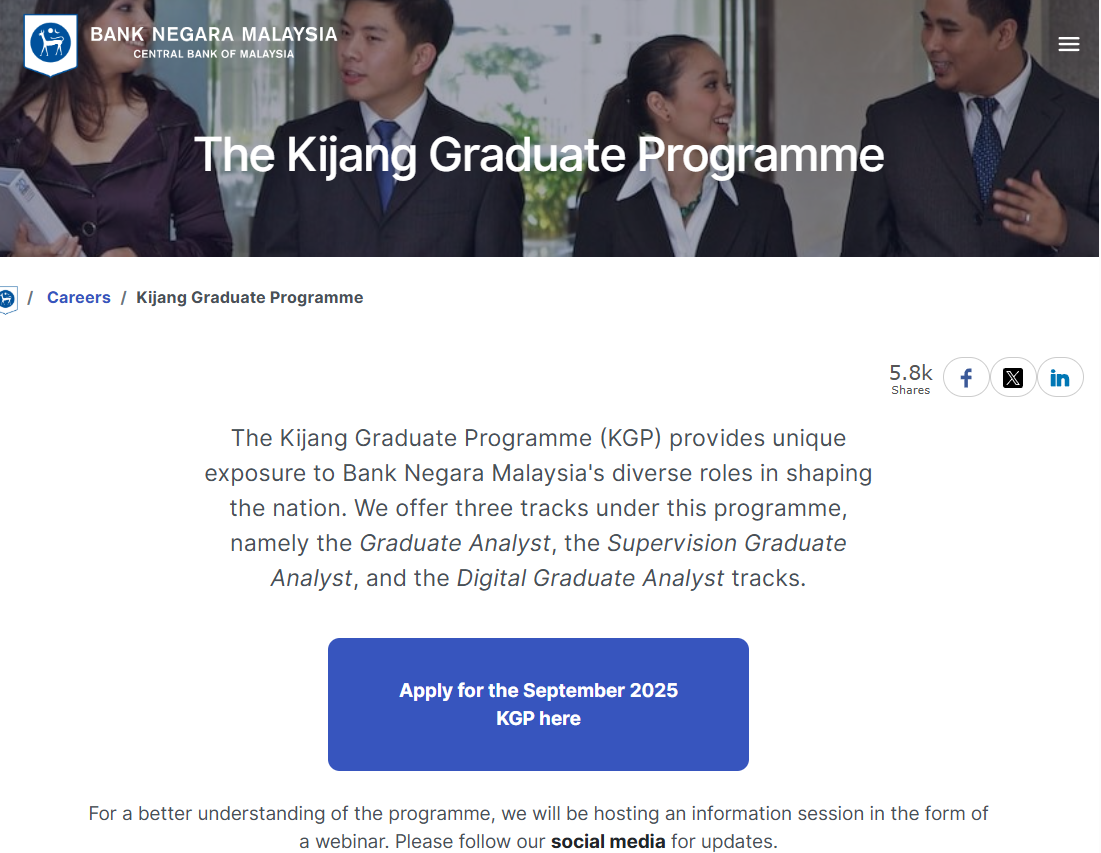 The Kijang Graduate Programme (KGP)