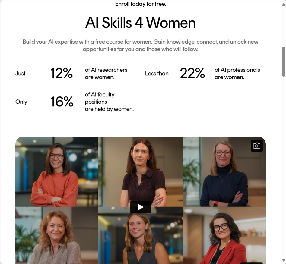 AI Skills 4 Women