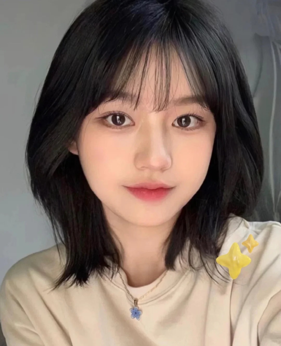 韩式清新空气感短发