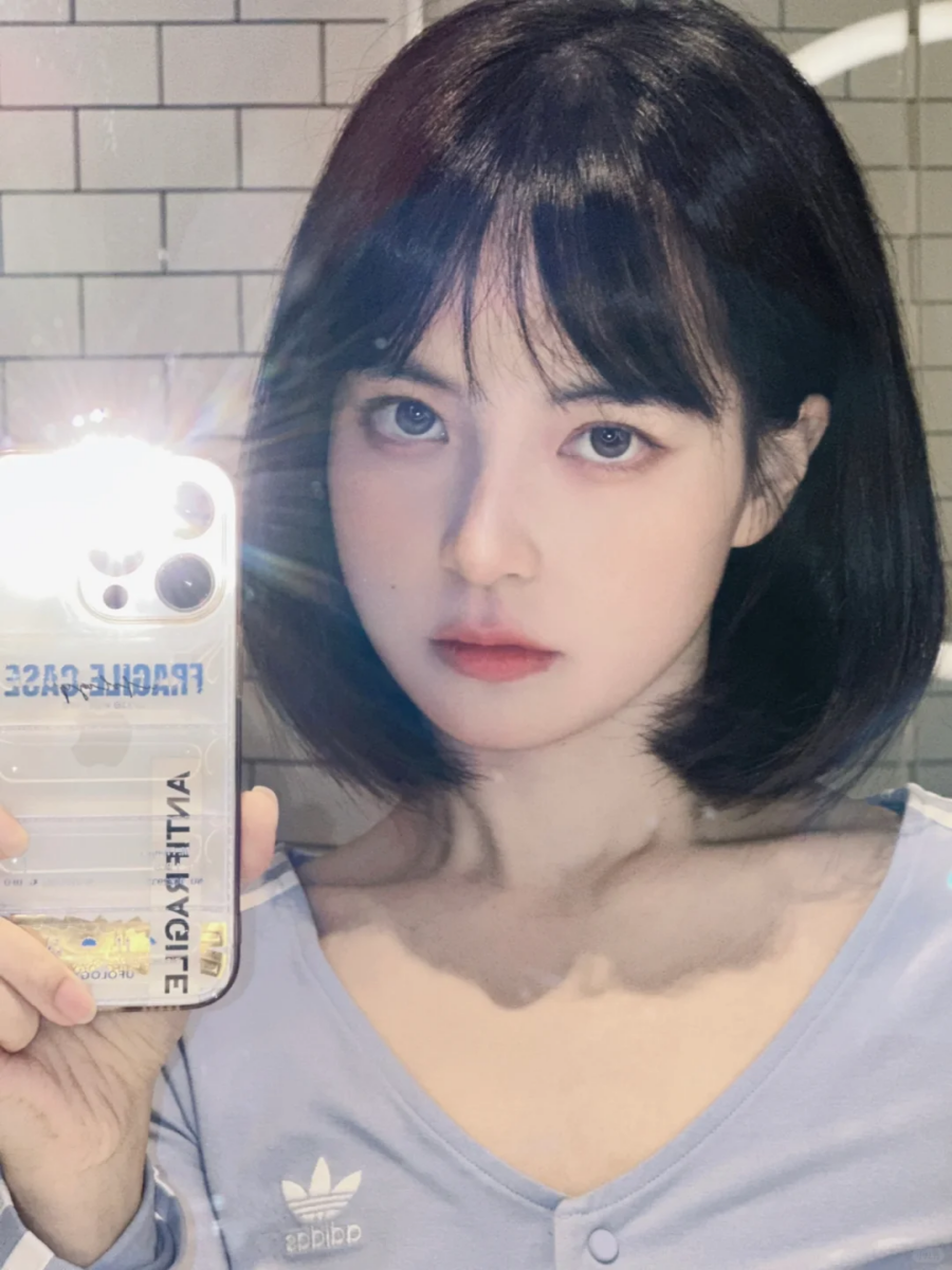 蓬松内扣波波头