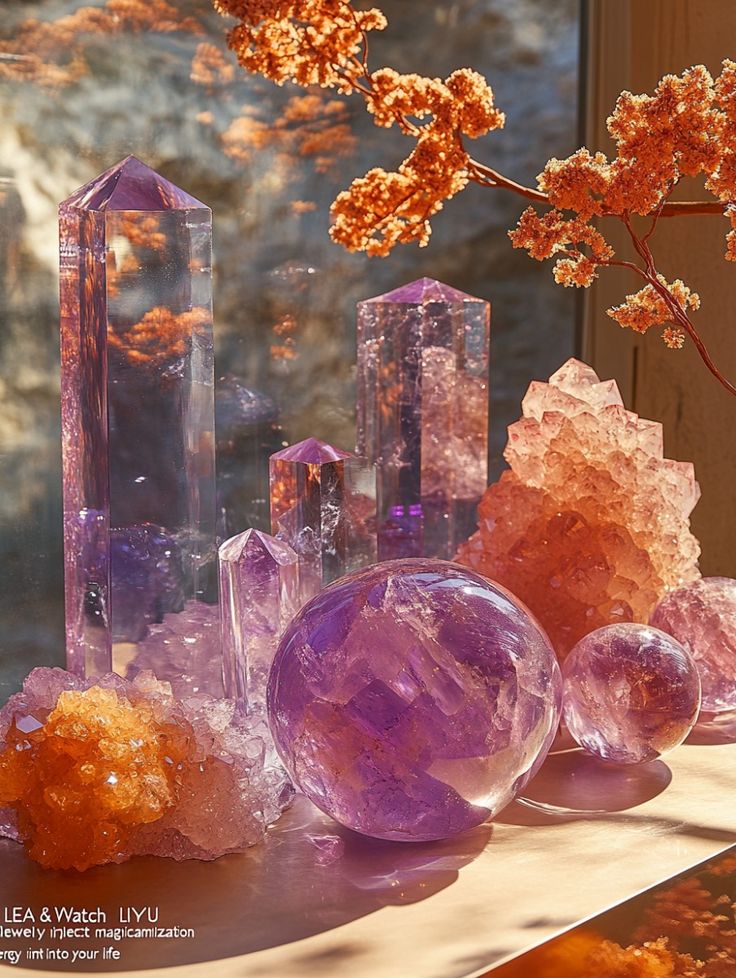 3. 电脑旁的小魔法：水晶来“挡煞”！