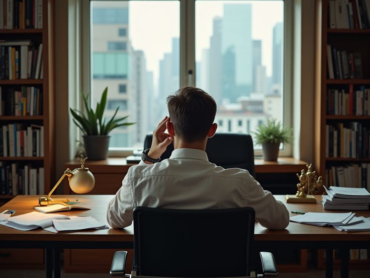 9. 前途无量看前方：工位前方视野开阔！