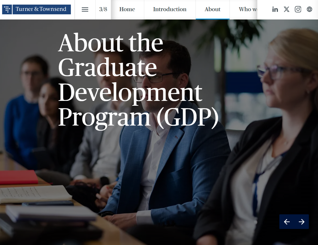 Turner & Townsend APAC Graduate Development Programme