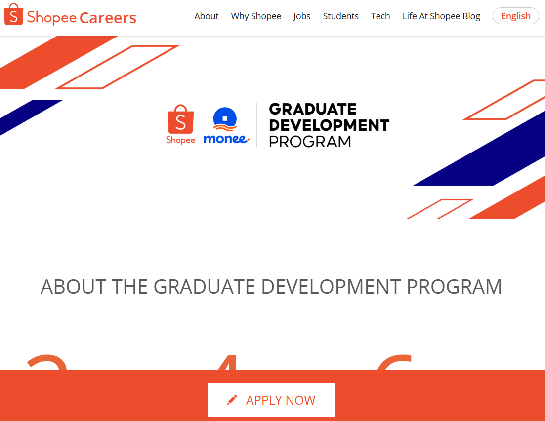 Shopee Graduate Development Programme
