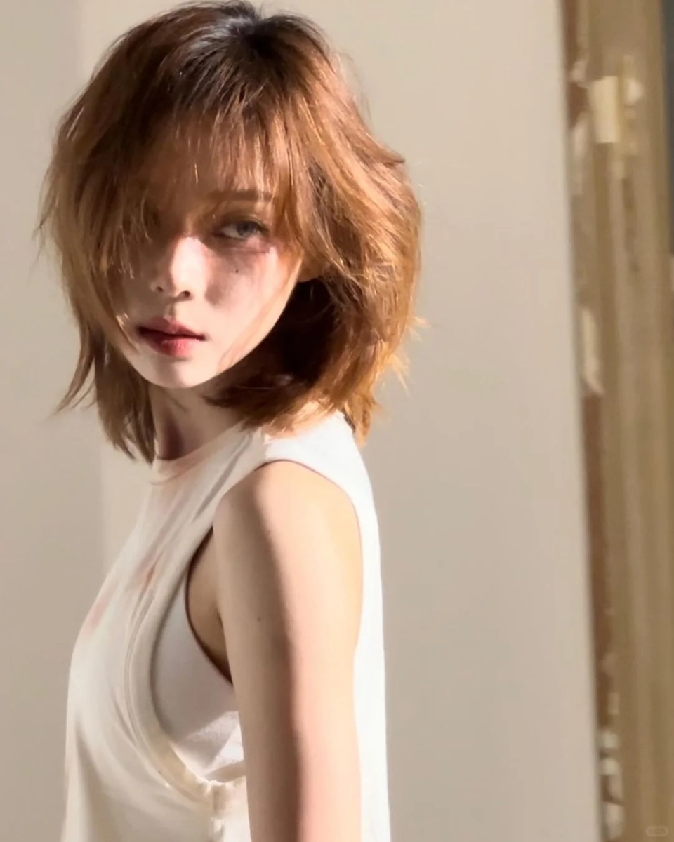 圆脸短发打理小贴士