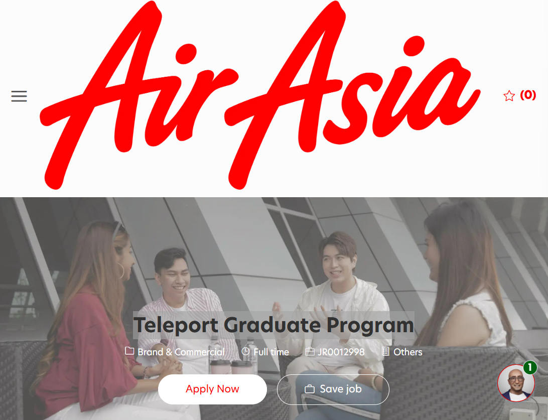 AirAsia Teleport Graduate Program