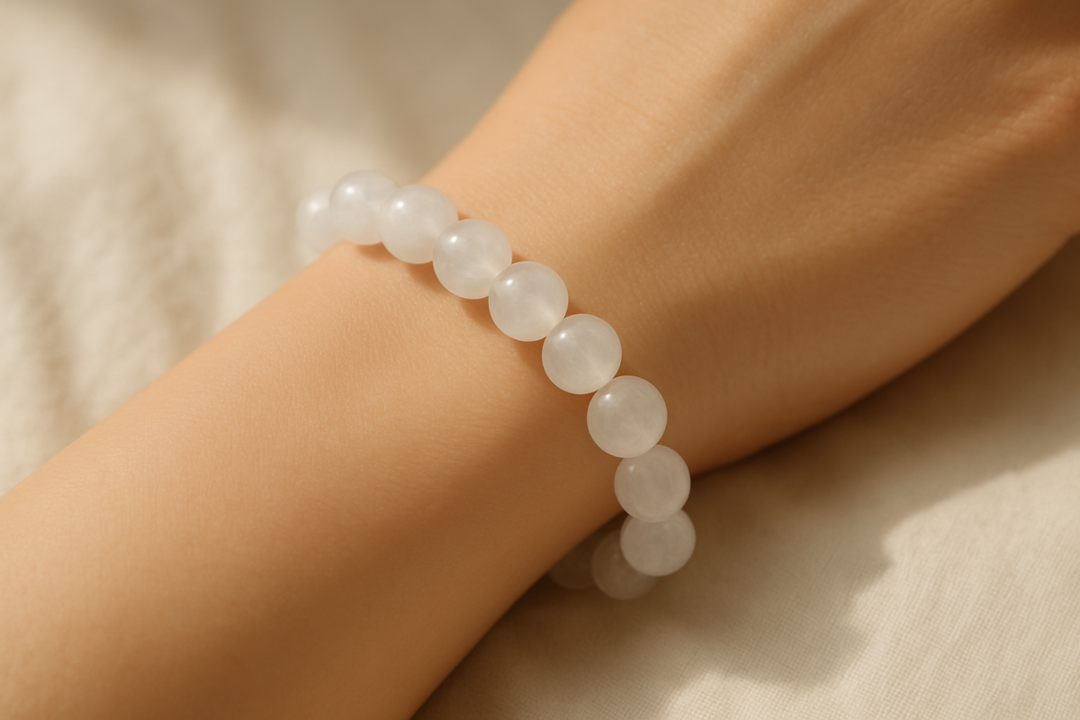 透石膏虽然能量温和，但在日常佩戴或使用时，仍需注意一些细节，避免对身体造成负担，或让水晶受损。