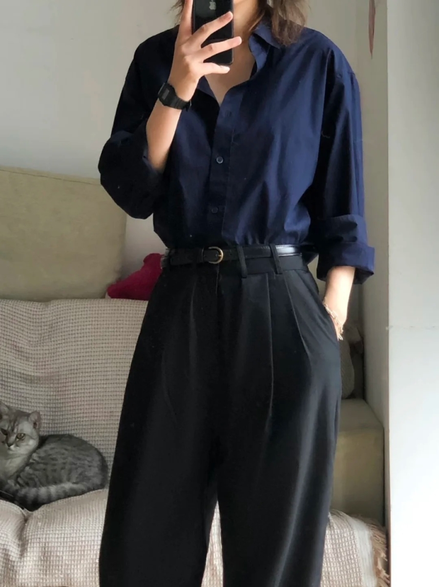 中性风穿搭 Tips #3：衬衫营造帅气感