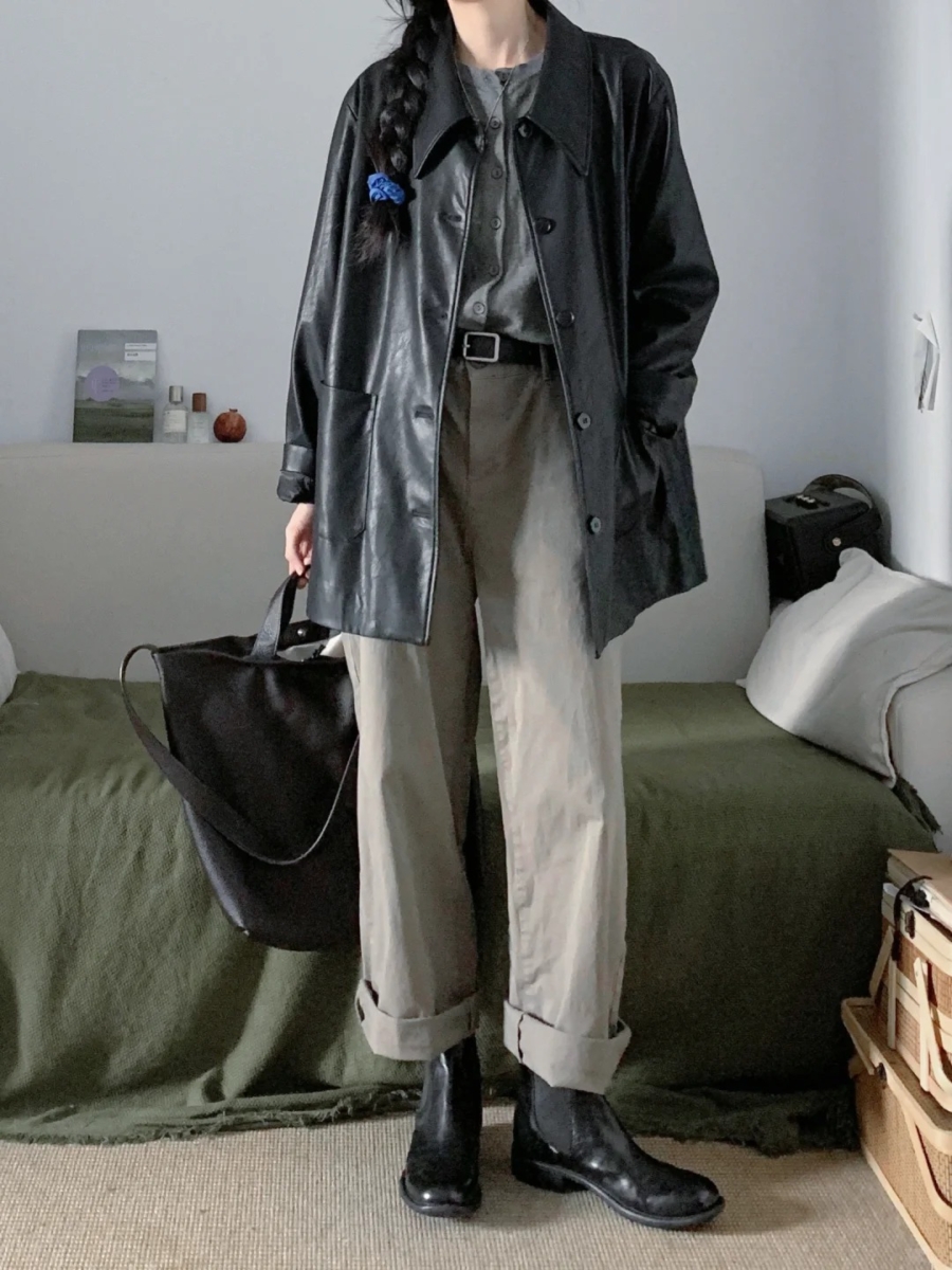 中性风穿搭 Tips #5：皮衣/牛仔外套穿出气场