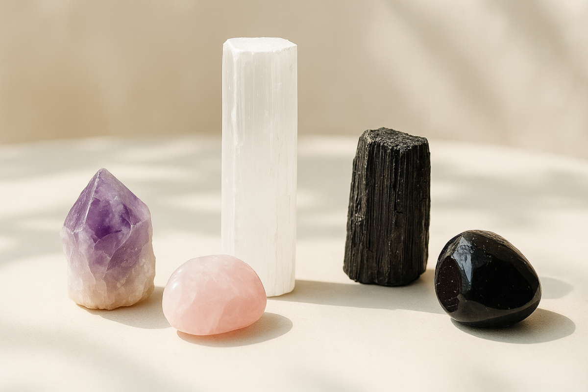 透石膏非常适合搭配其他水晶一起使用，正确搭配可以加乘疗愈效果，帮助打造更完整的能量场。