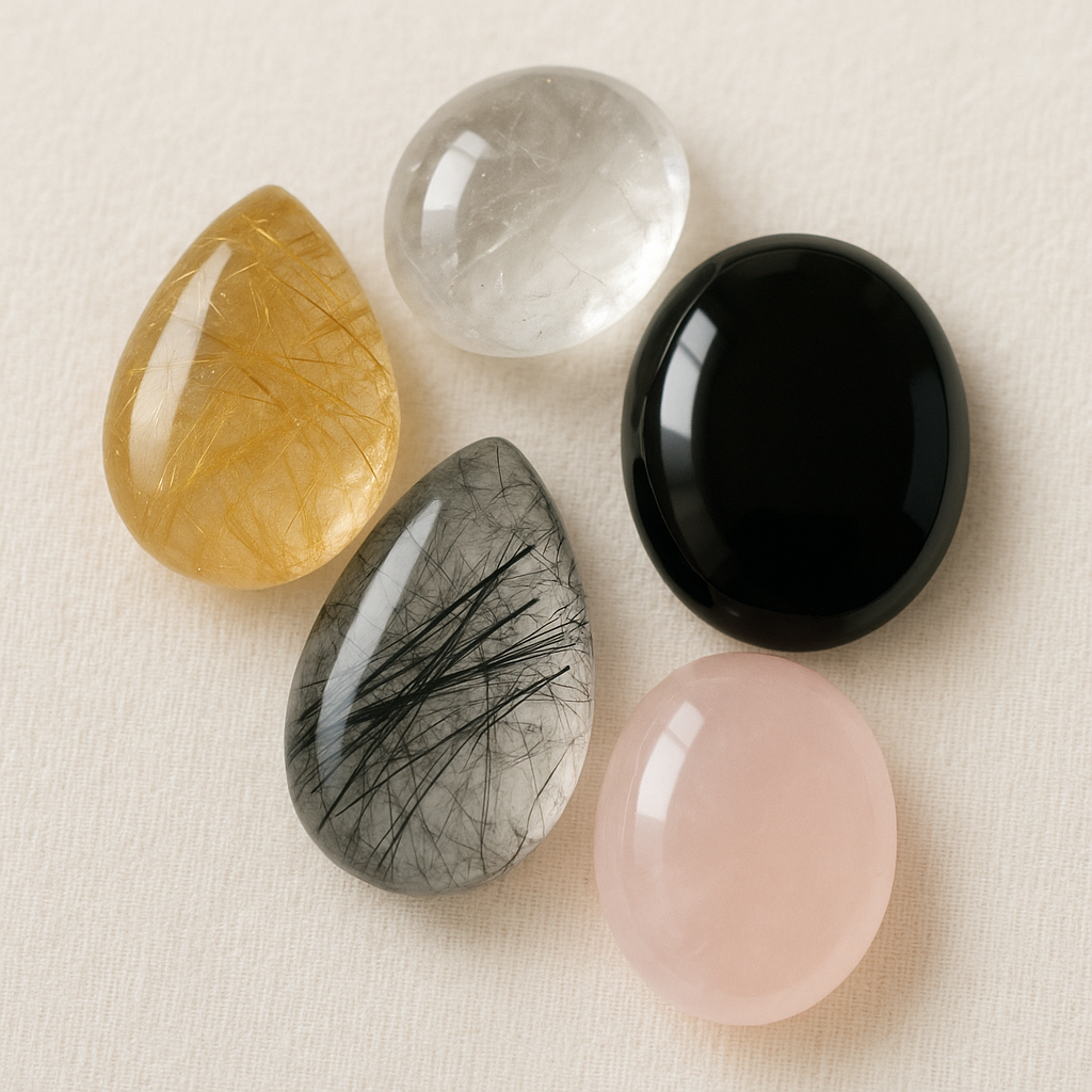 黑发晶本身能量就很强大,但如果搭配对的水晶,不但能加乘效果,还能根据不同需求调整气场!