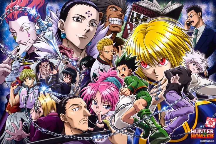 4. 《全职猎人》 (Hunter x Hunter)