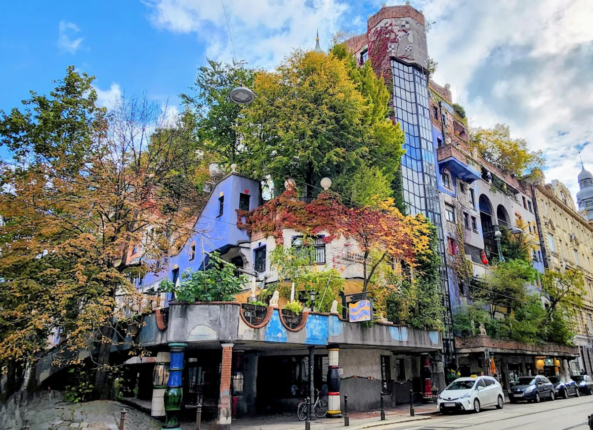 维也纳景点：百水公寓（Hundertwasserhaus）