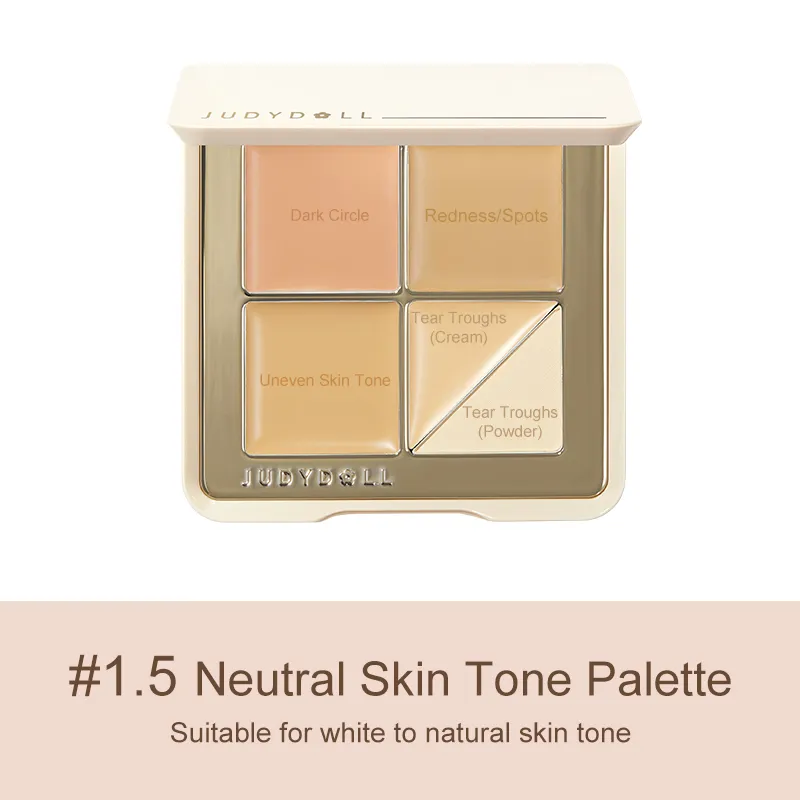 3. Judydoll - 5 Shades Concealer Palette