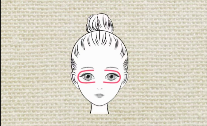 第二招：唤醒眼周