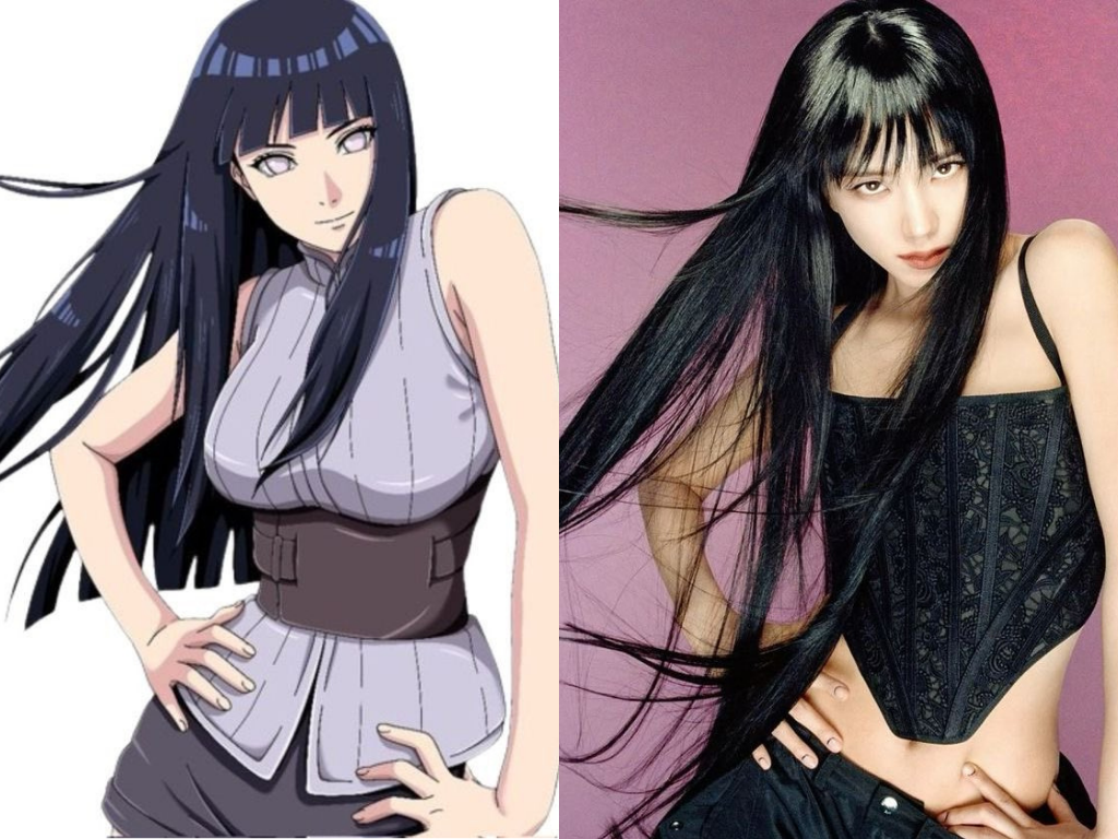 《火影忍者》雏田 x BLACKPINK Jisoo