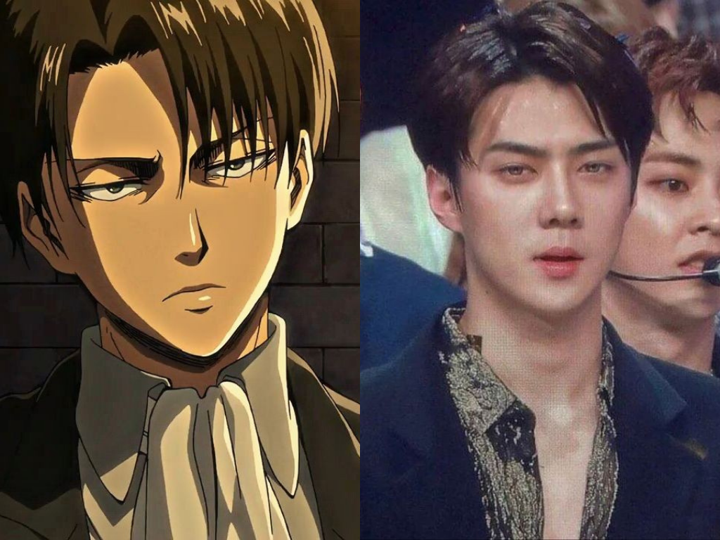 《进击的巨人》利威尔·阿克曼 x EXO 世勋