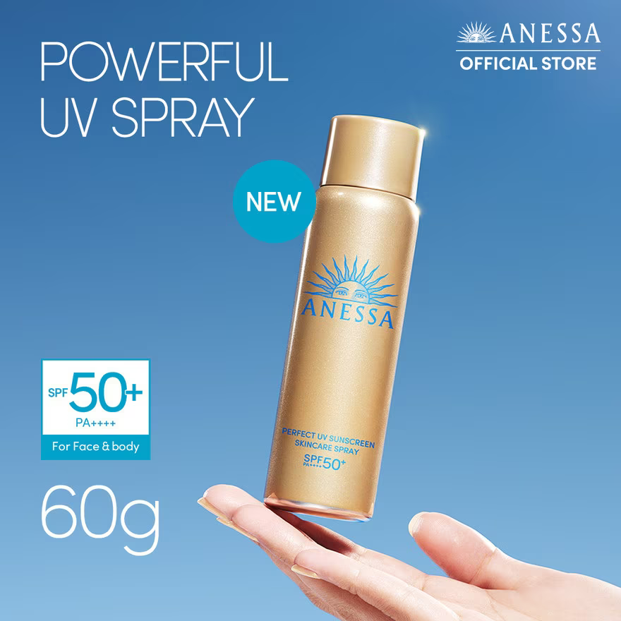 6.ANESSA Perfect UV Sunscreen Skincare Spray