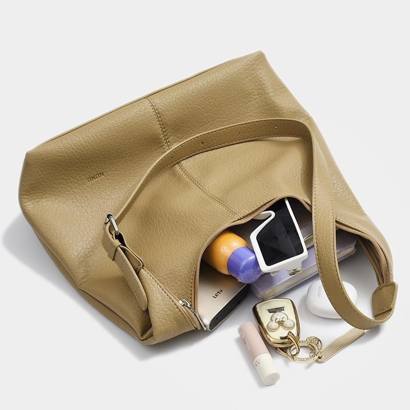 Nunu Studio PU Leather Hobo Bag