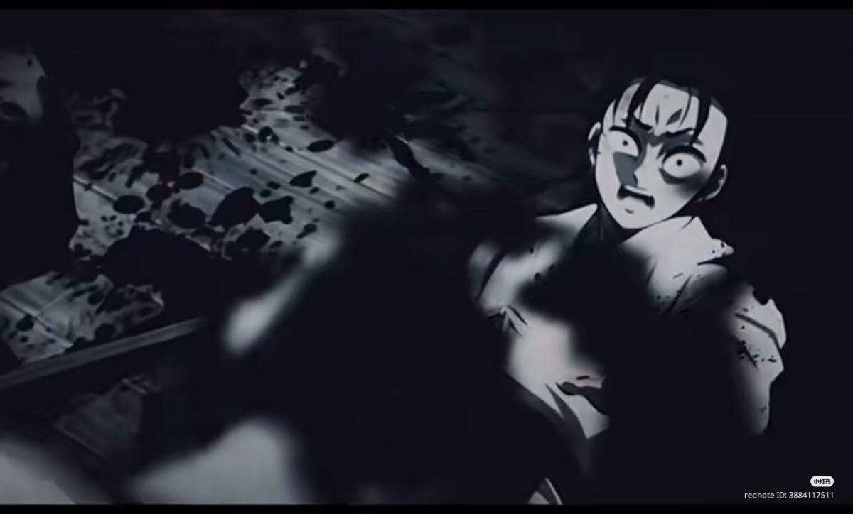 后面特写镜头被狛治打爆的画面就有着“罪魁祸首”继承的儿子。