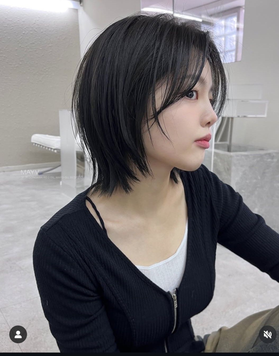 8. 日系中性短发