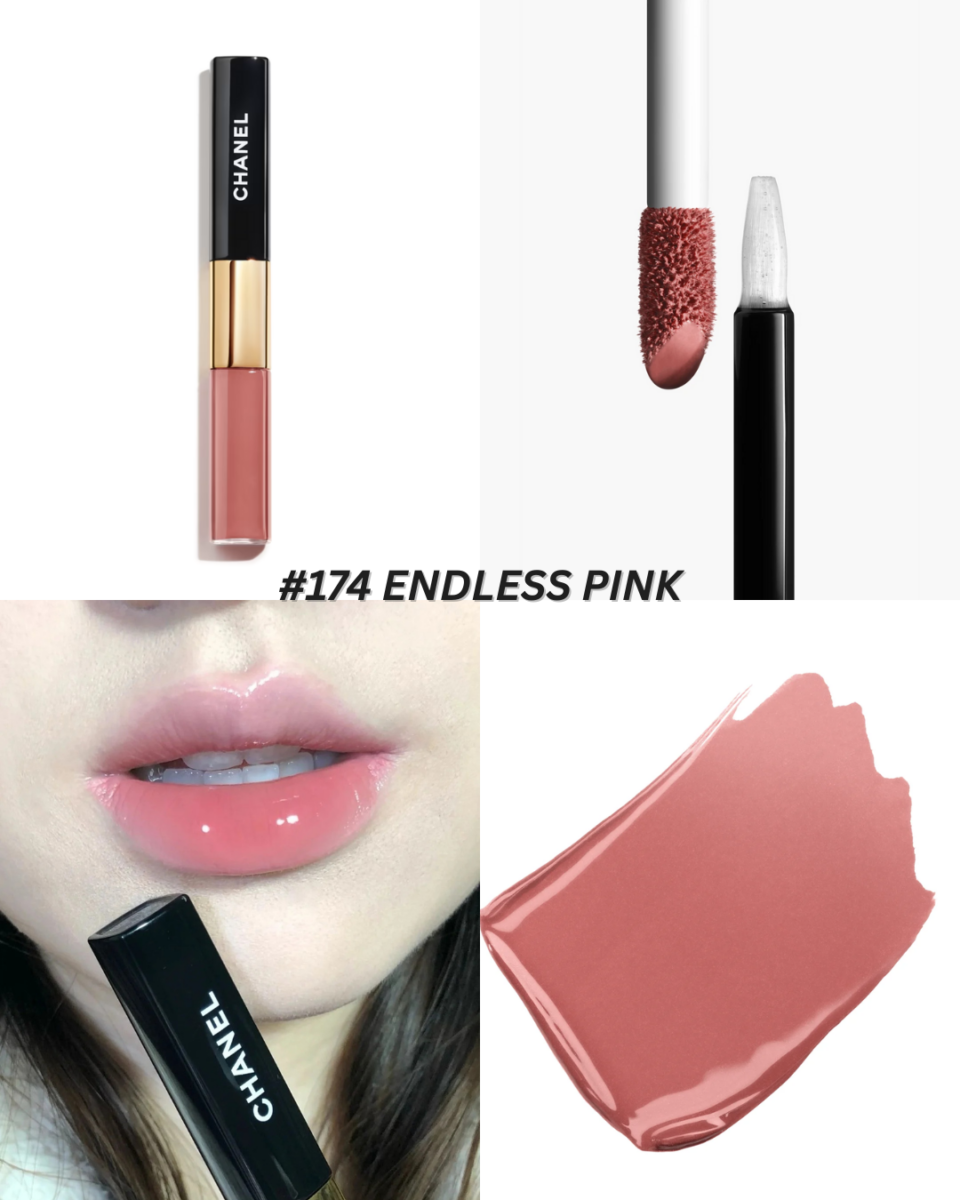 香奈儿双头唇釉 #174（Endless Pink）