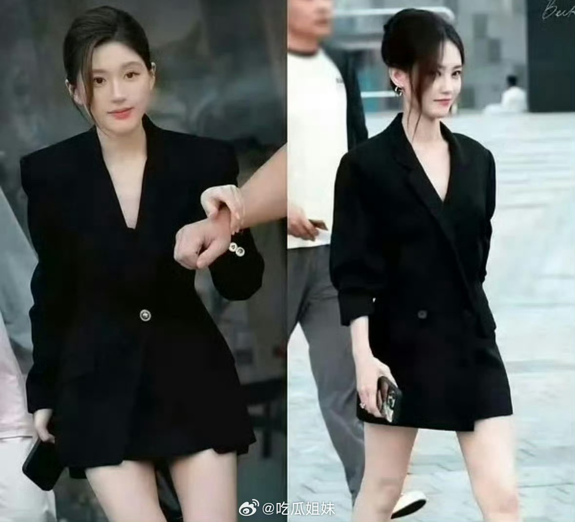 与赵露思的经典造型一比一还原。