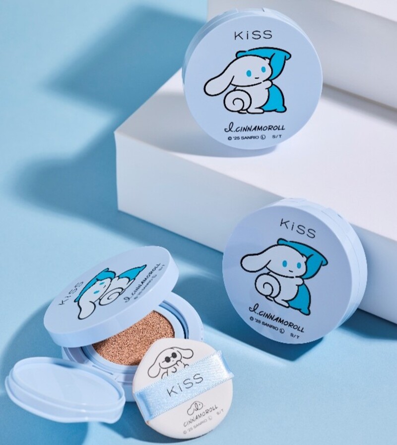 2.Kiss × 玉桂狗 Cinnamoroll限量气垫粉底
