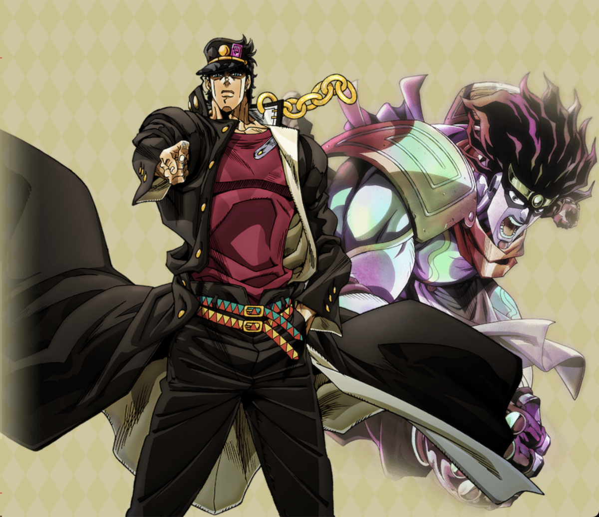 TOP 2：《JOJO的奇妙冒险》替身使者