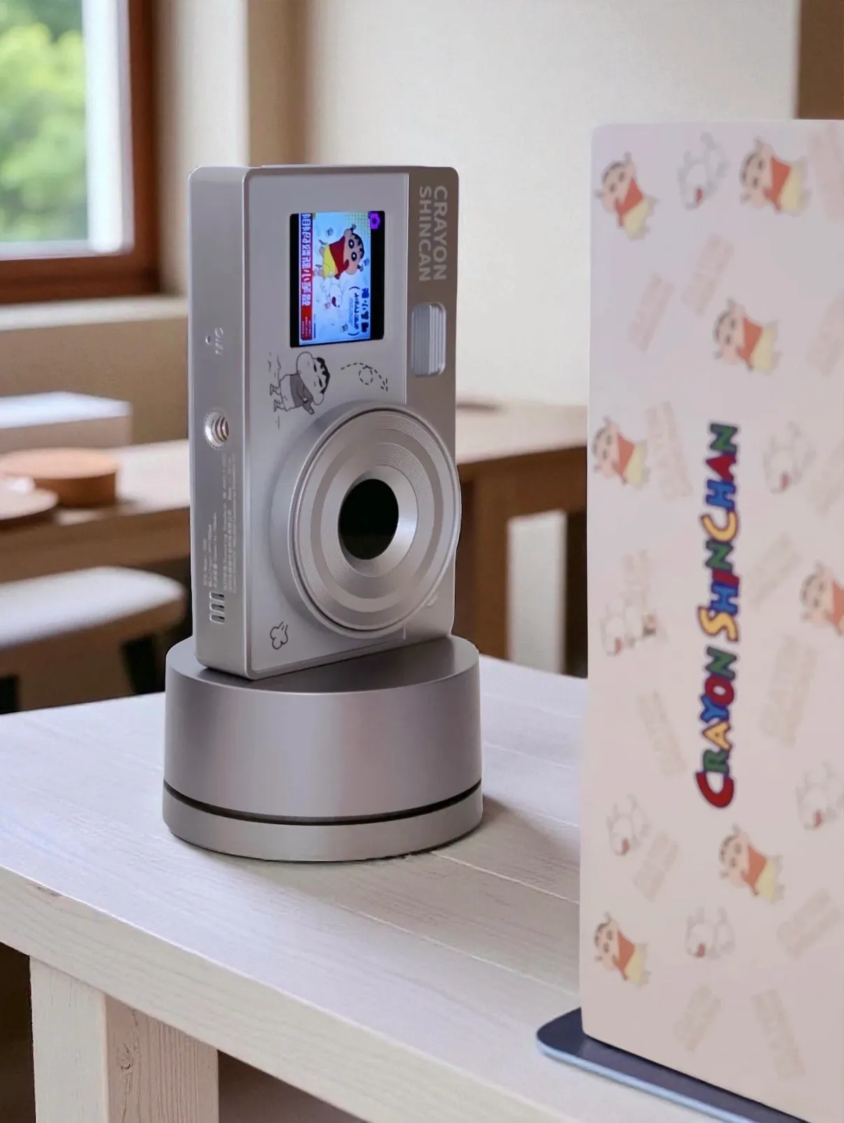 蜡笔小新双萤幕CCD相机