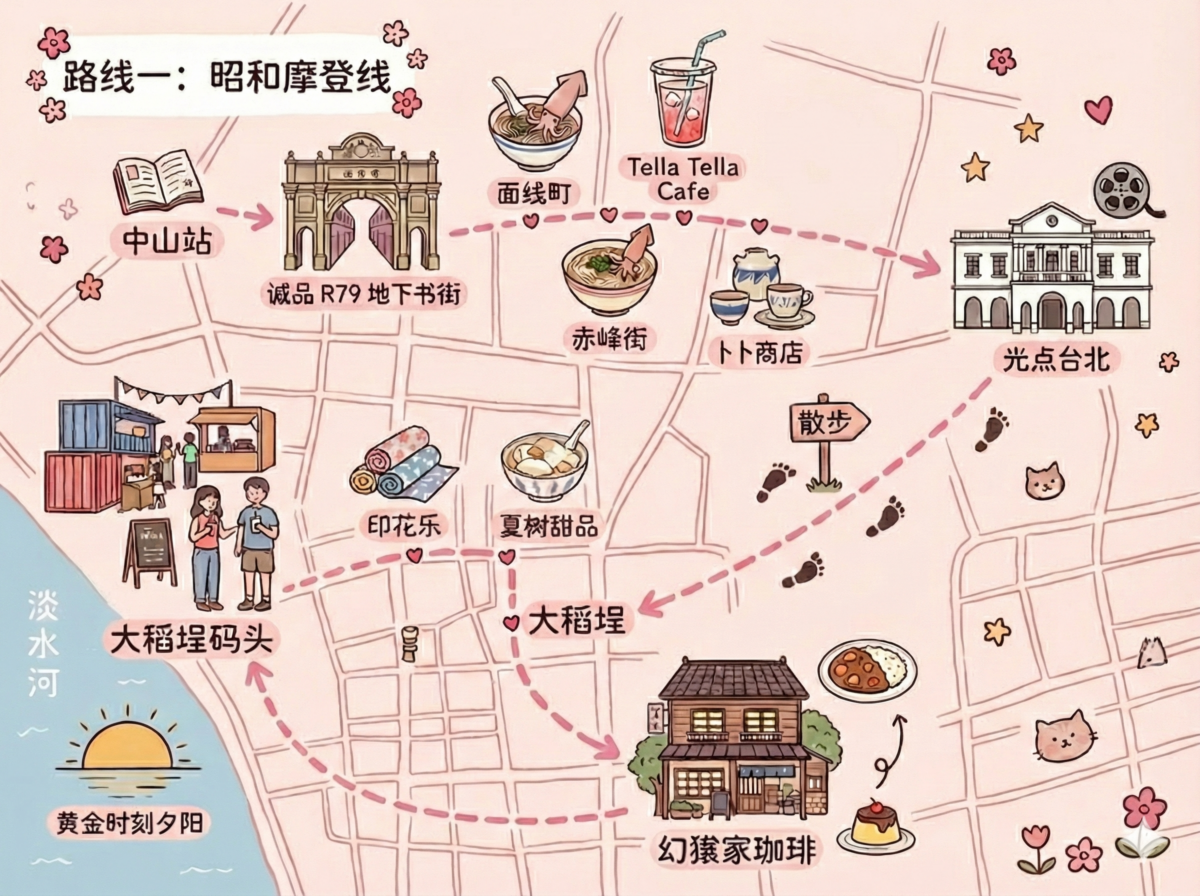 路线一：昭和摩登线