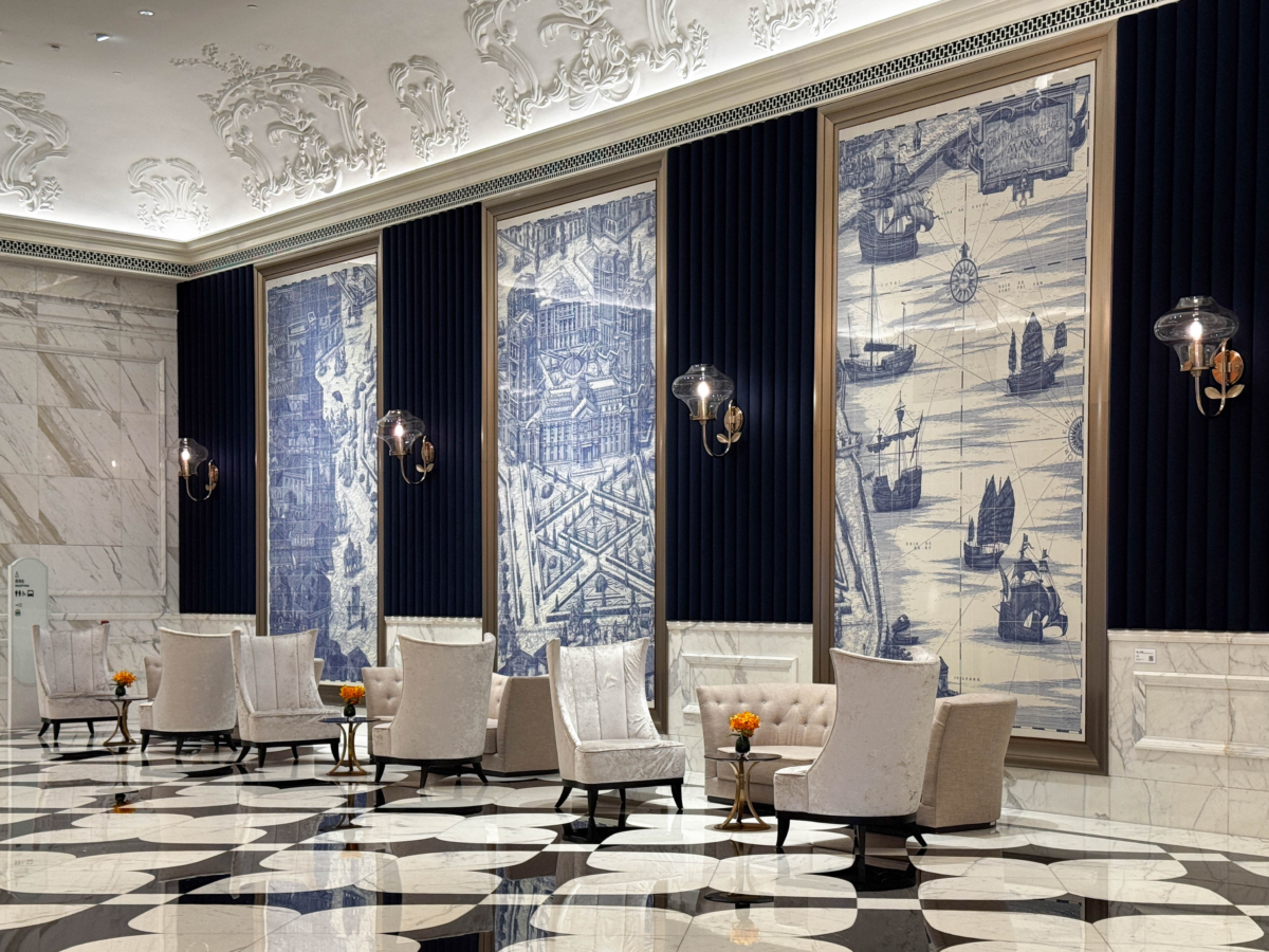 度假村本身就像个巨大艺术展览馆