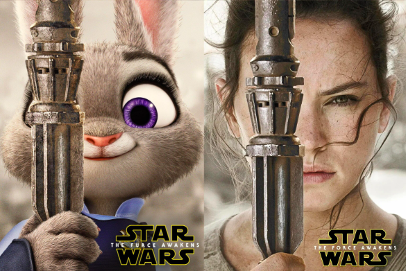 《Zootopia》恶搞海报